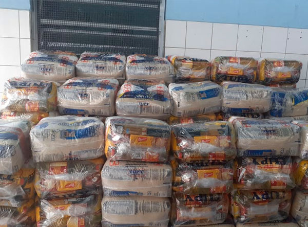 Campanha Humanitria destina mais de uma tonelada de alimentos em Santos