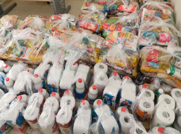 Fundo Social de Mogi das Cruzes recebe 50 cestas bsicas da Campanha Solidria