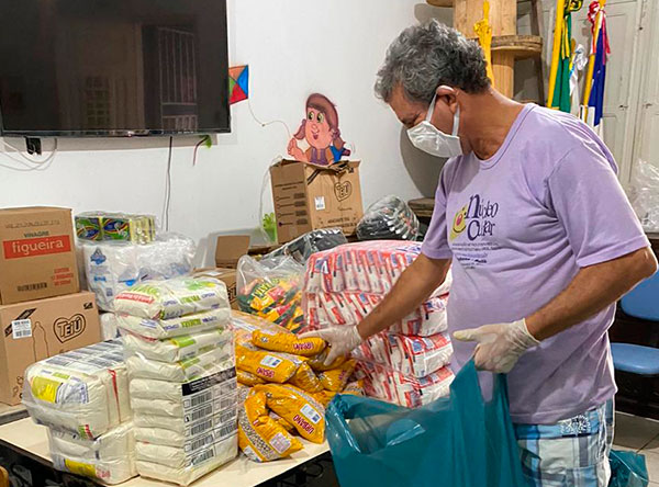 Entidade que atende deficientes na Bahia recebe ajuda da Campanha Humanitria