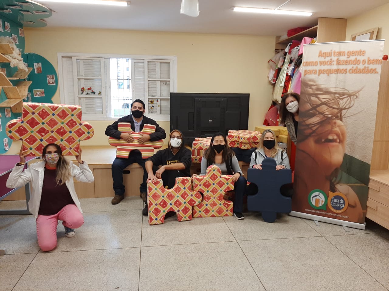 Campanha destina alimentos, itens de higiene e vesturio a instituio em So Paulo
