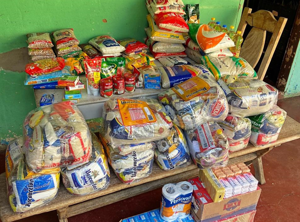 Campanha Solidria doa cerca de 250 quilos de alimentos a albergue em Minas Gerais