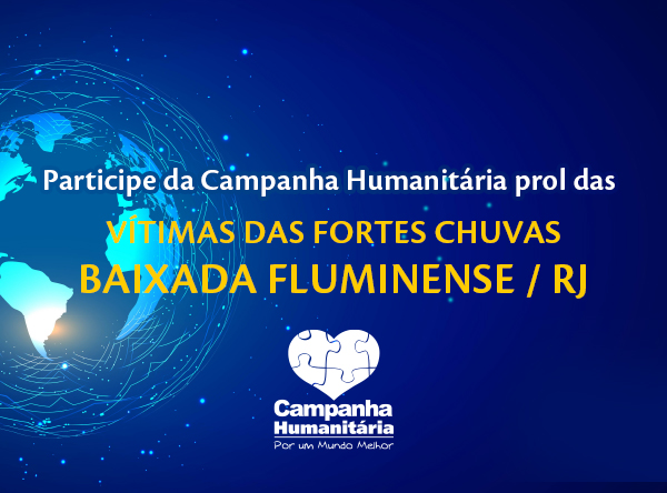 Colabore com as campanhas da FMO em favor das vítimas das fortes chuvas na Baixada Fluminense - RJ