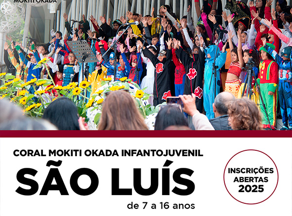 Inscries abertas para o Coral Mokiti Okada Infantojuvenil de So Lus