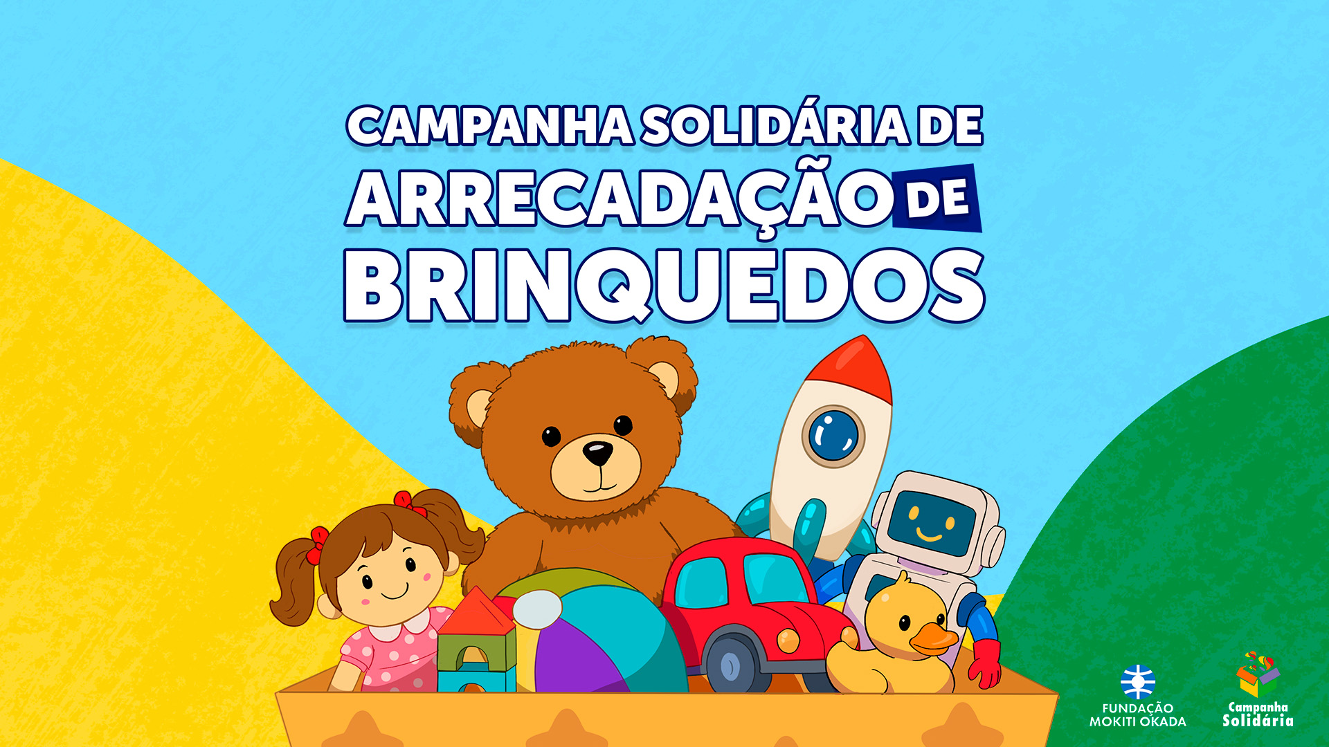 A Funda��o Mokiti Okada iniciou a Campanha Solid�ria de Brinquedos